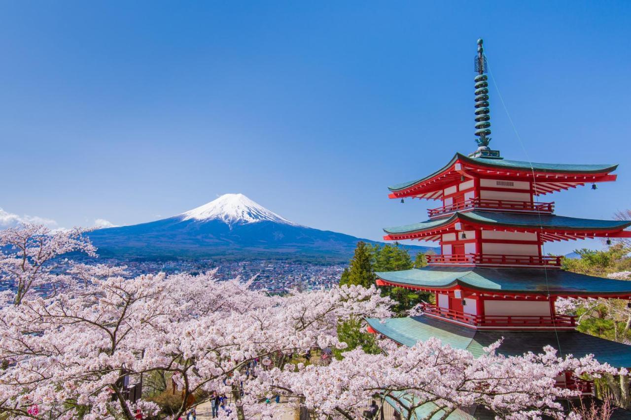 Mt Fuji Glamping Tourist Villa Kawaguchiko 후지카와구치코 외부 사진